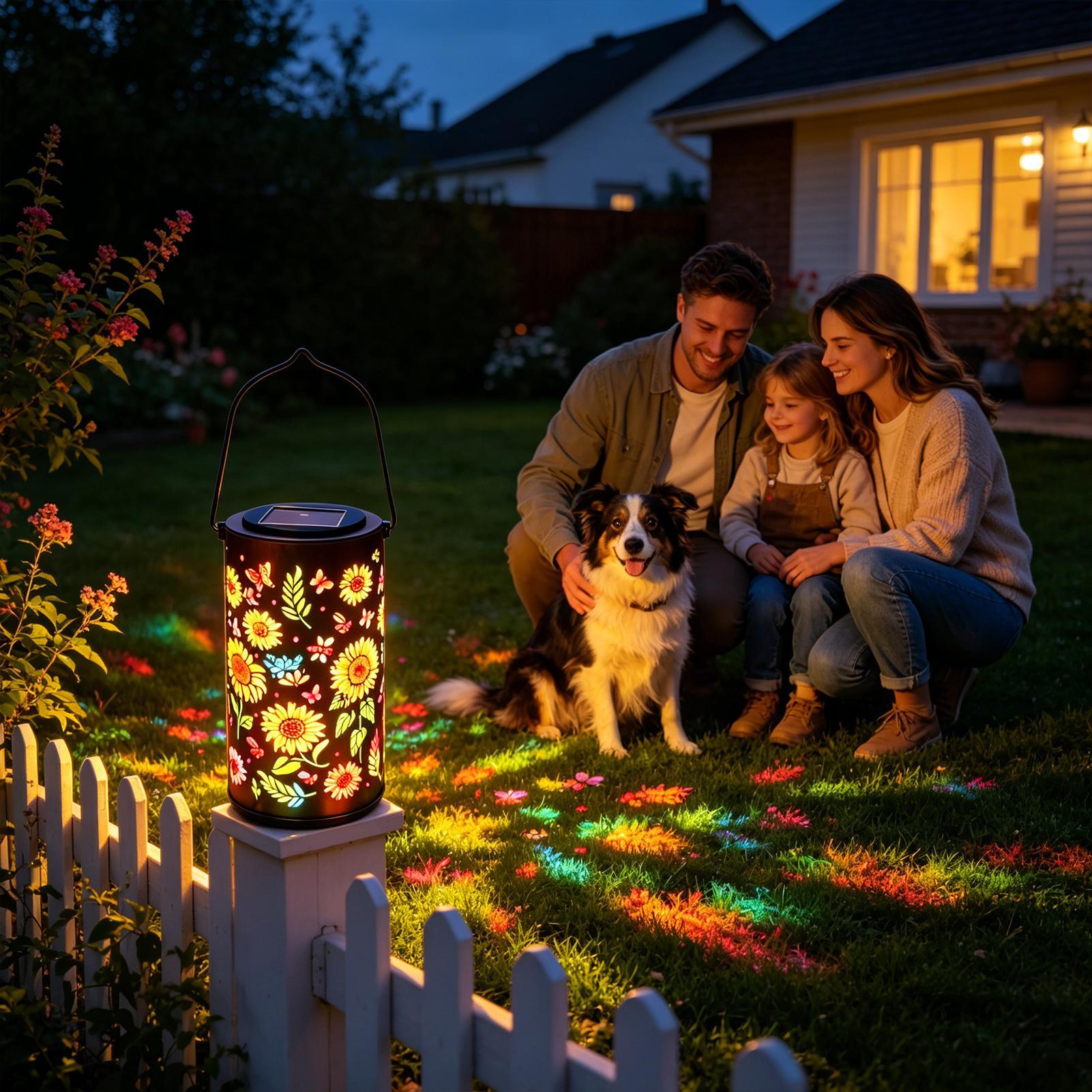 Lanterna Solar em Forma de Gir - Outdoor Lighting Pathway avaliação e preço