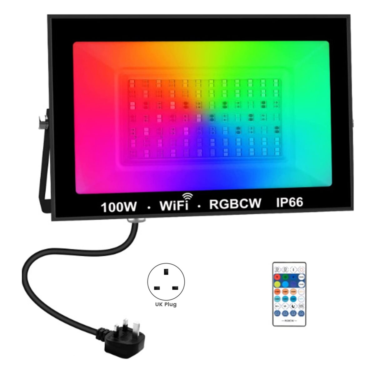 Lanterna LED RGBCW AA19 100W c - Outdoor Lighting Uk avaliação e preço