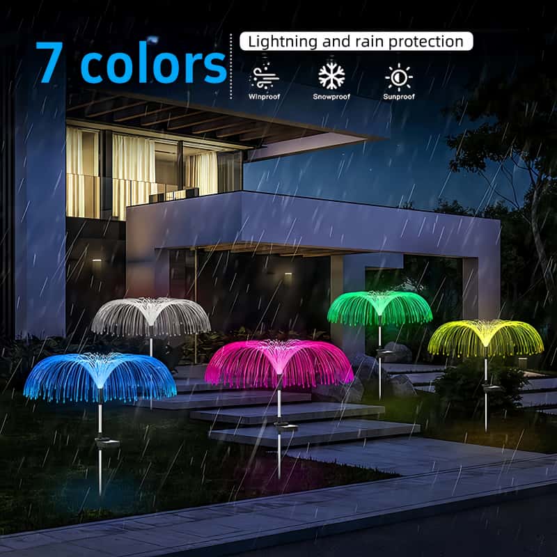 5 peças de luzes LED solares e - Outdoor Lighting Pathway avaliação e preço