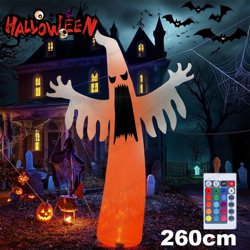 Halloween inflável assustador  - Outdoor Lighting Effects avaliação e preço