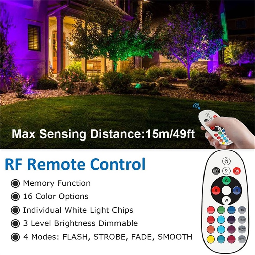 Iluminação de paisagem RGBW 10 - Outdoor Lighting Ip65 avaliação e preço