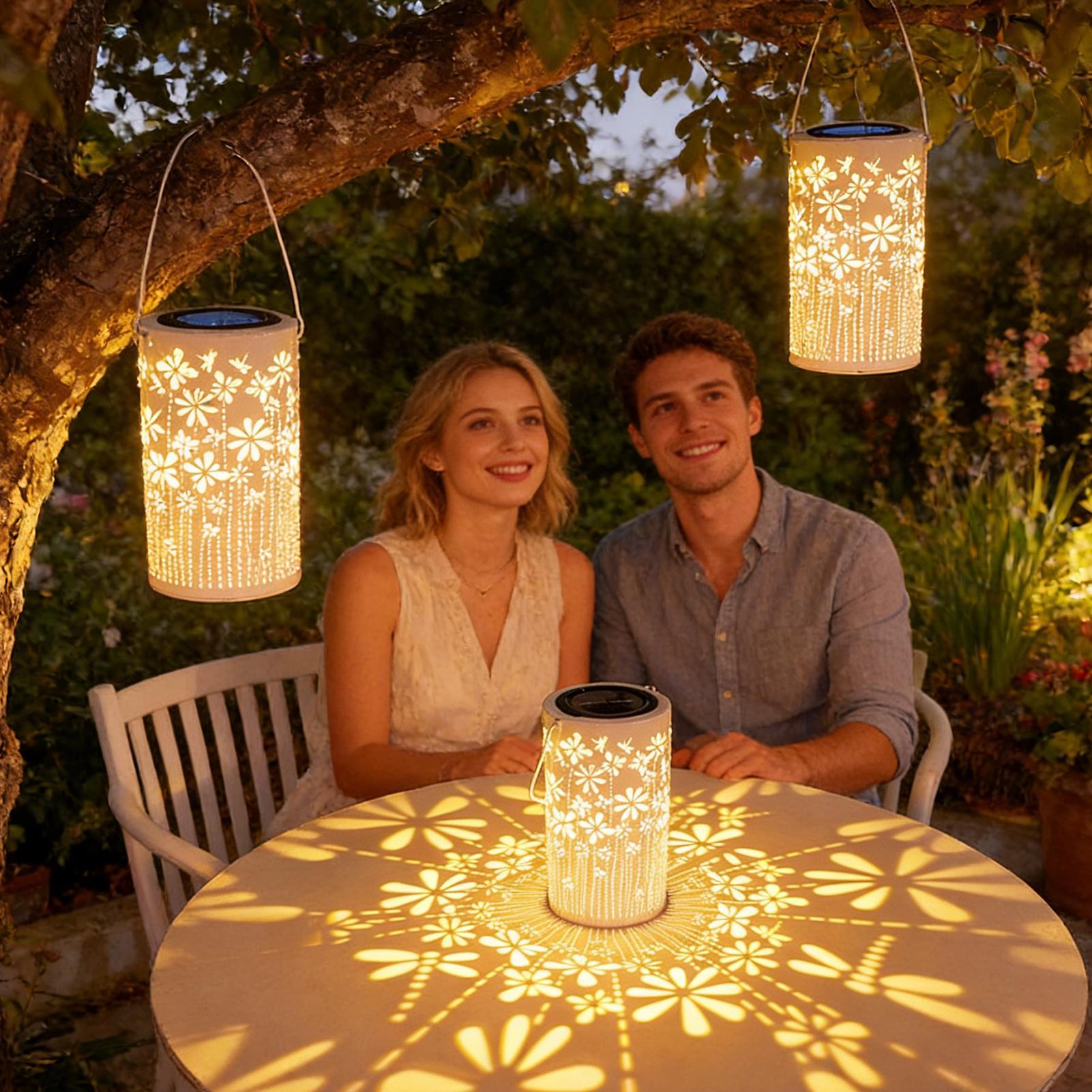 Lanternas solares coloridas de - Outdoor Lighting Pathway avaliação e preço