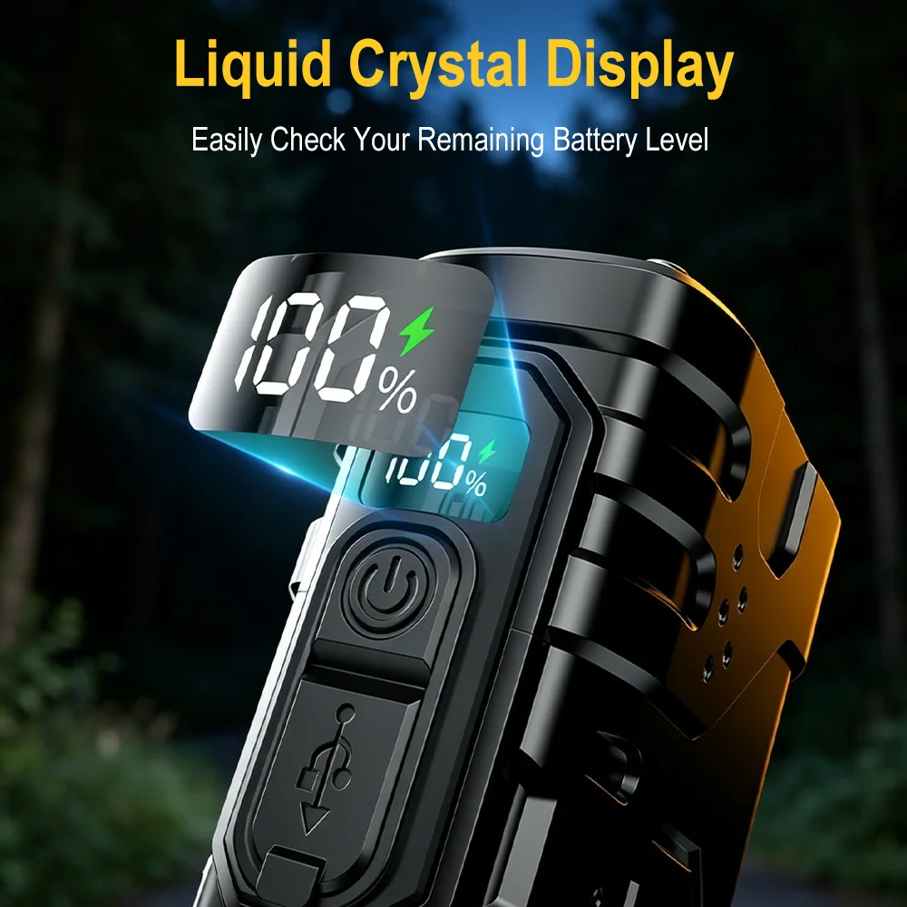 Lanterna LED EDC com Manivela  - Outdoor Lighting Black avaliação e preço