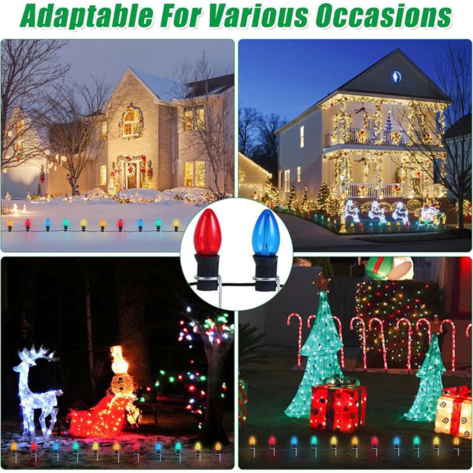 Estacas de luz de natal 12-Pol - Outdoor Lighting Pathway avaliação e preço