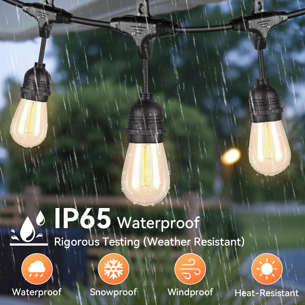 E27 luzes de corda ao ar livre - Outdoor Lighting Uk avaliação e preço